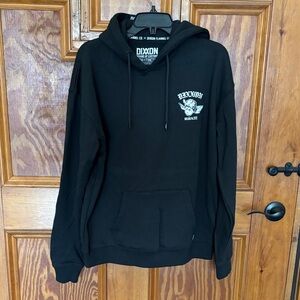DIXXON Black Graphic Hoodie
